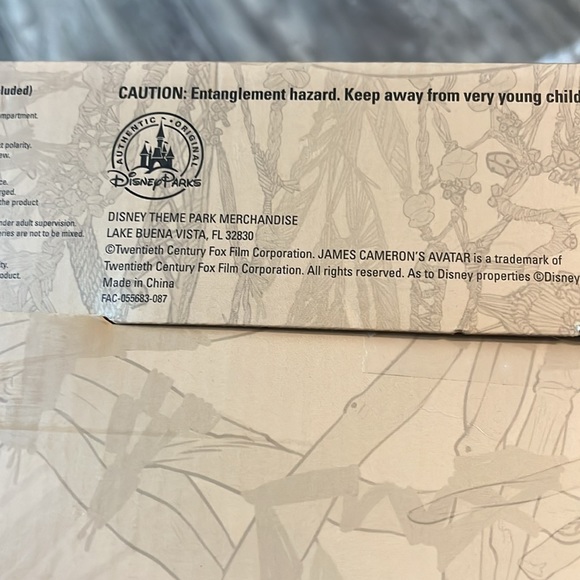 Disney Parks ACE Pandora Avatar Banshee Interactive Shoulder Toy Yellow/Orange - Picture 15 of 15